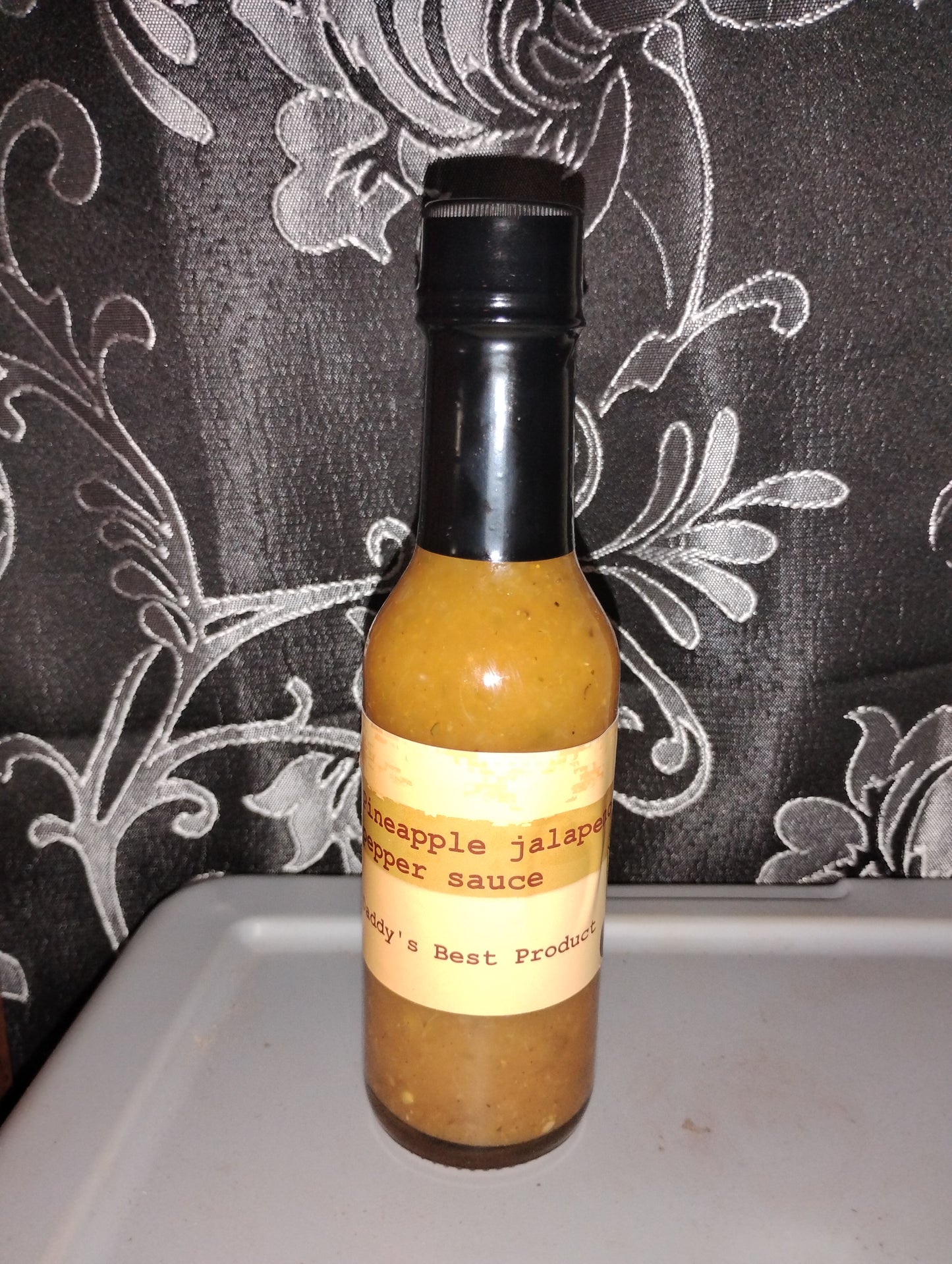 Pineapple jalapeno pepper sauce